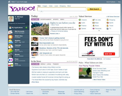 �Ƽ�ʱ��_�Ż���������ҳ��ȡ��My Yahoo